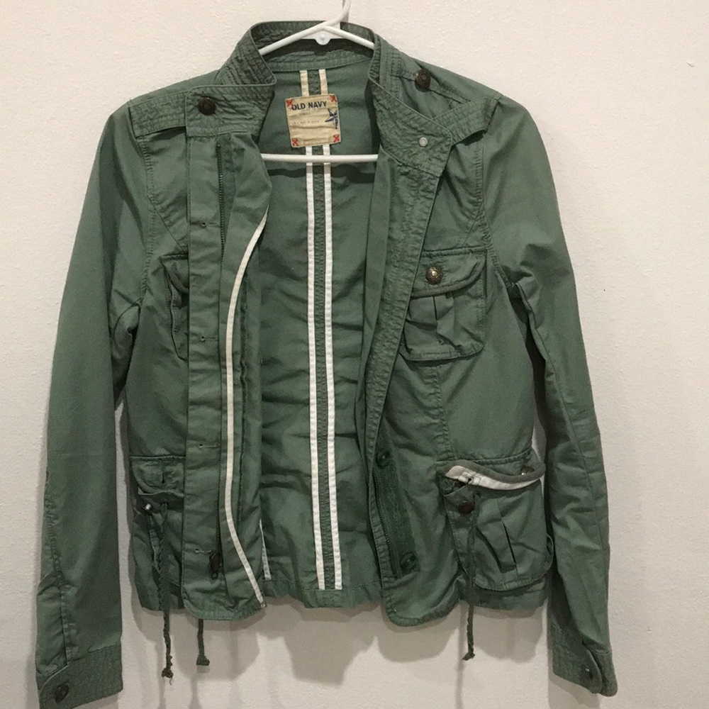 Green jacket :)
